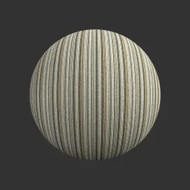 Carpet loop pile stripes
